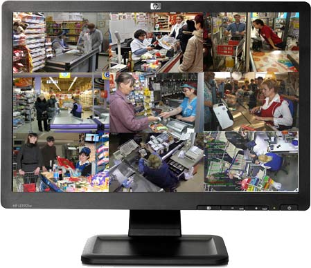 Система видеонаблюдения для супермаркета и предприятий торговли