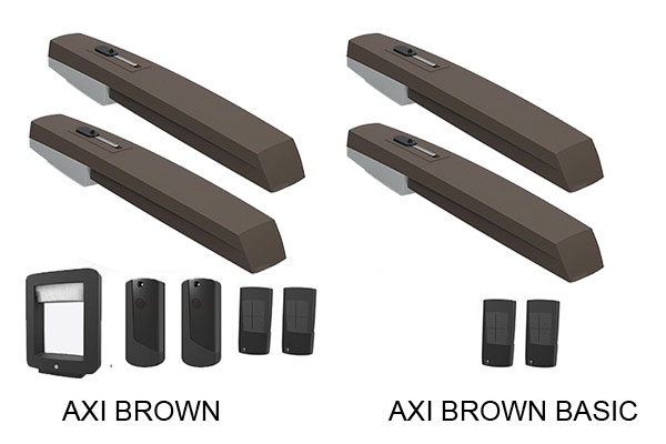 Came Axi Brown приводы для легких распашных ворот в комплектах